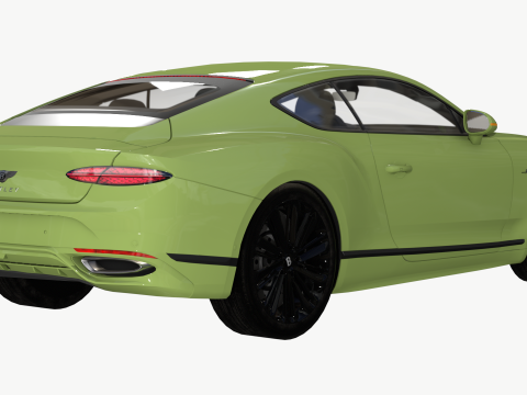 Bentley Continental GT 2024 3D मॉडल