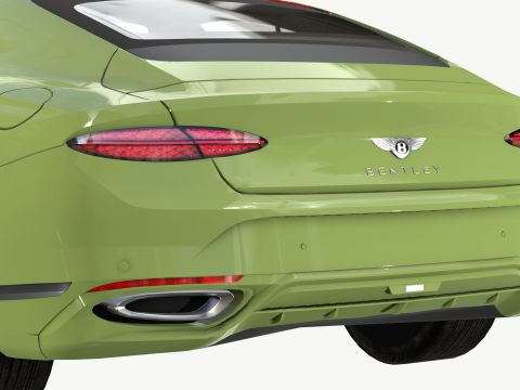 Bentley Continental GT 2024 3D मॉडल