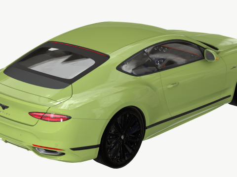 Bentley Continental GT 2024 3D मॉडल