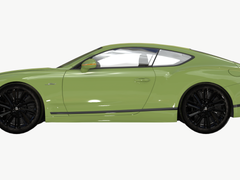 Bentley Continental GT 2024 3D मॉडल
