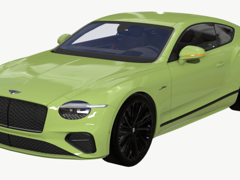 Bentley Continental GT 2024 3D मॉडल