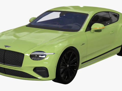Bentley Continental GT 2024 3D Model