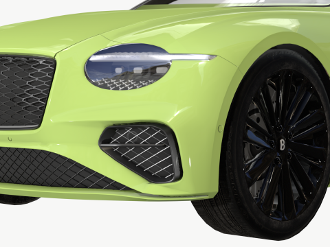 Bentley Continental GT 2024 3D मॉडल