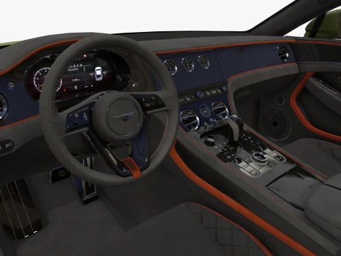 Bentley Continental GT 2024 3D Model