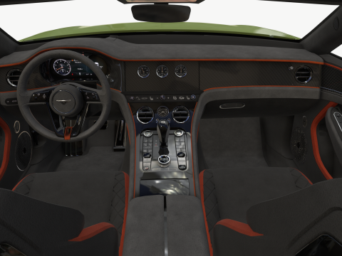 Bentley Continental GT 2024 3D मॉडल