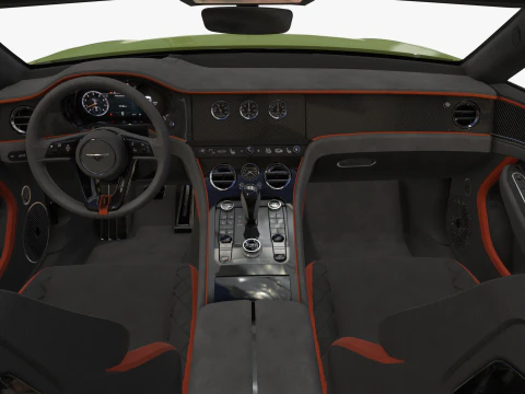 Bentley Continental GT 2024 3D Model