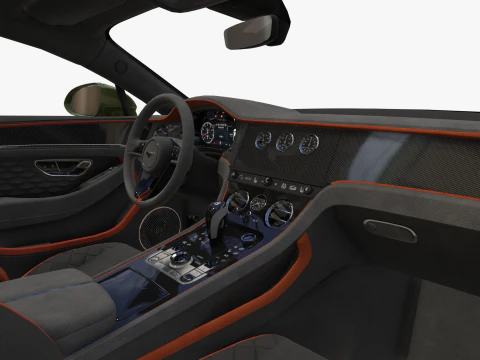 Bentley Continental GT 2024 3D Model