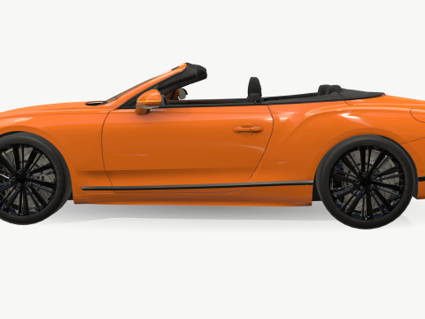 Bentley Continental GT 2024 Cabrio Model 3D