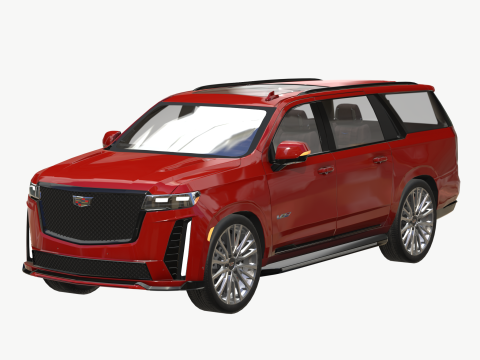 Cadillac Escalade V 2023 3Dモデル
