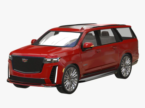 Cadillac Escalade V 2023 3D Model