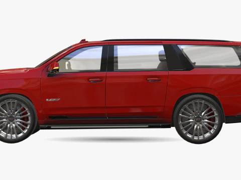 Cadillac Escalade V 2023 3D Model
