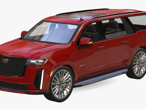 Cadillac Escalade V 2023 3D Model