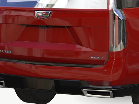 Cadillac Escalade V 2023 3D Модель