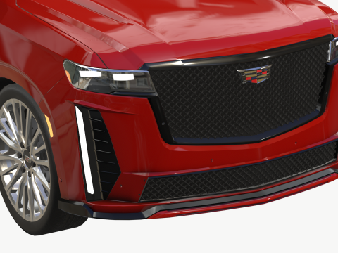 Cadillac Escalade V 2023 3D Модель