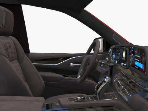Cadillac Escalade V 2023 3D Модель