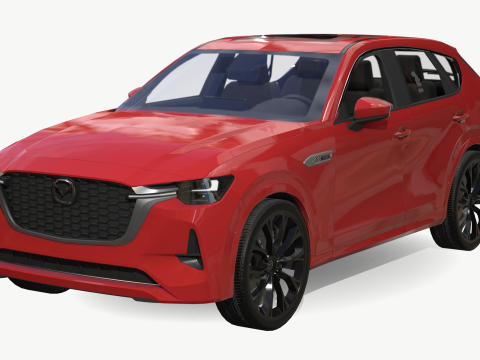 Mazda CX-60 2022 3D Модель