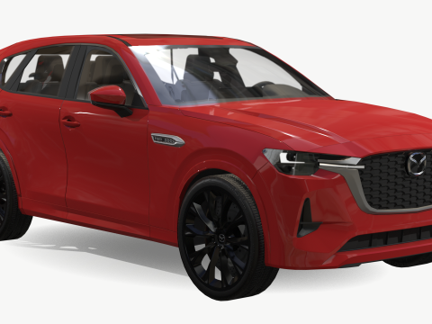 Mazda CX-60 2022 3D Модель