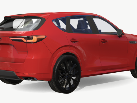 Mazda CX-60 2022 3D Модель