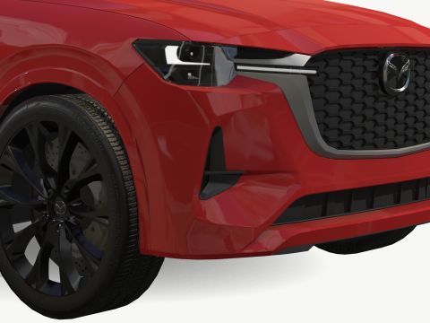 Mazda CX-60 2022 3D Модель