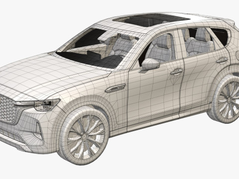 Mazda CX-60 2022 3D Модель