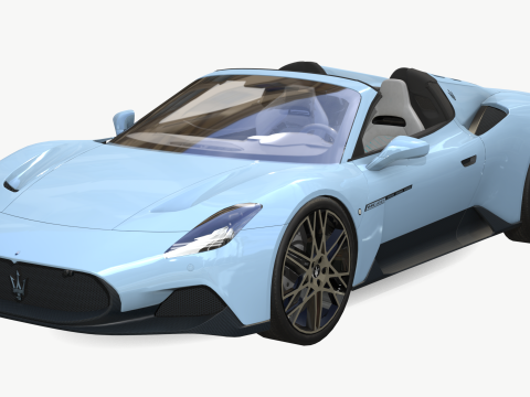 Maserati MC20 Cielo 2024 Modèle 3D