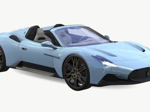 Maserati MC20 Cielo 2024 Modèle 3D