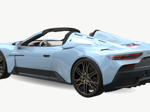 Maserati MC20 Cielo 2024 Modèle 3D