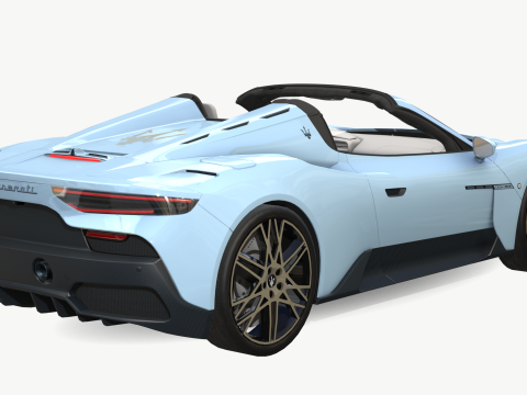 Maserati MC20 Cielo 2024 Modèle 3D