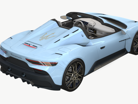 Maserati MC20 Cielo 2024 Modèle 3D