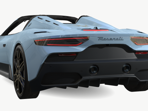 Maserati MC20 Cielo 2024 Modèle 3D