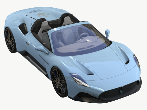 Maserati MC20 Cielo 2024 Modèle 3D