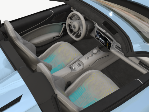 Maserati MC20 Cielo 2024 Modèle 3D