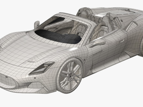 Maserati MC20 Cielo 2024 Modèle 3D