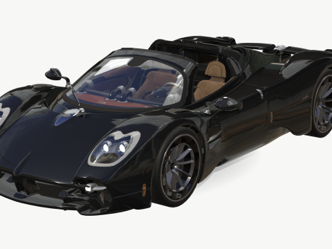 Pagani Utopia Roadster 2024 2025 3D 모델
