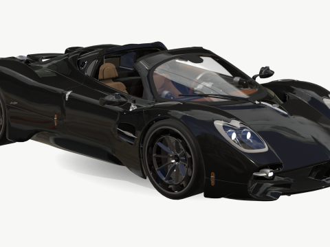 Pagani Utopia Roadster 2024 2025 3D 모델