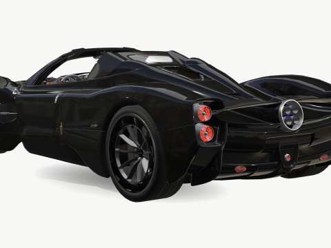 Pagani Utopia Roadster 2024 2025 3D 모델