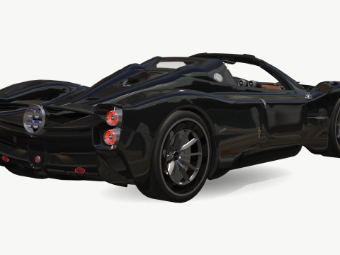 Pagani Utopia Roadster 2024 2025 3D 모델