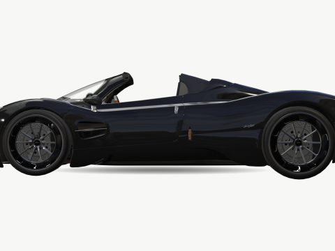 Pagani Utopia Roadster 2024 2025 3D 모델