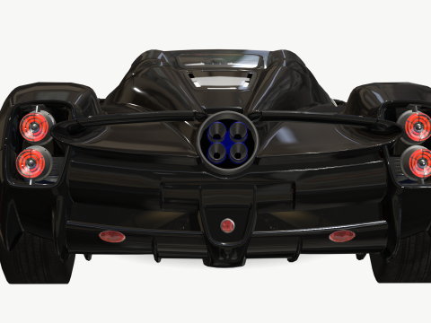 Pagani Utopia Roadster 2024 2025 3D 모델