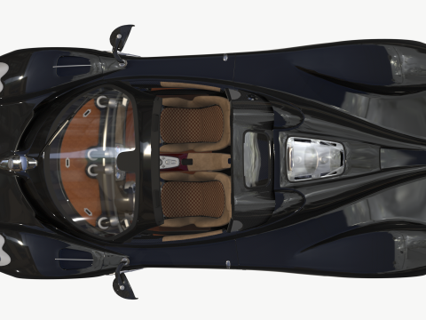 Pagani Utopia Roadster 2024 2025 3D 모델