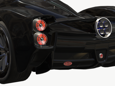 Pagani Utopia Roadster 2024 2025 3D 모델