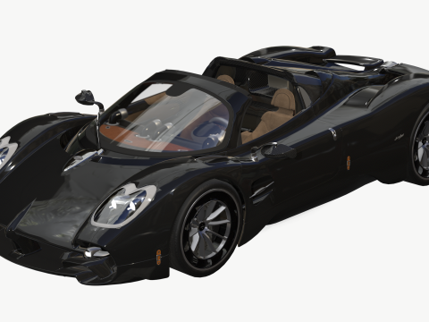 Pagani Utopia Roadster 2024 2025 3D 모델