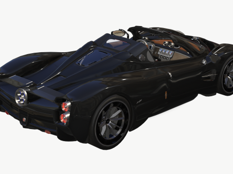 Pagani Utopia Roadster 2024 2025 3D 모델