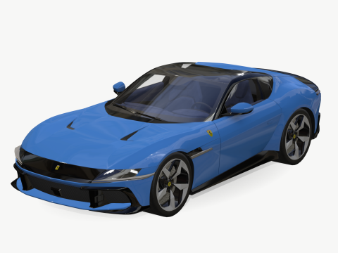 Ferrari 12Cilindri Spider 3D Model
