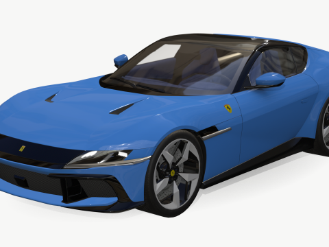 Ferrari 12Cilindri Spider Model 3D
