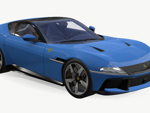 Ferrari 12Cilindri Spider Model 3D