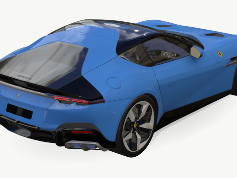 Ferrari 12Cilindri Spider Model 3D