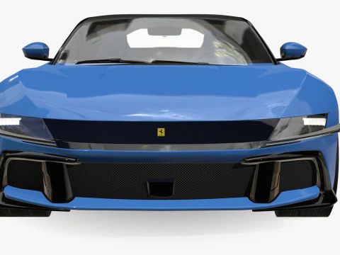Ferrari 12Cilindri Spider 3D Model