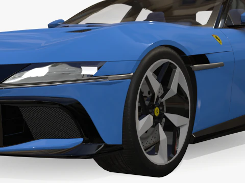 Ferrari 12Cilindri Spider 3D Model