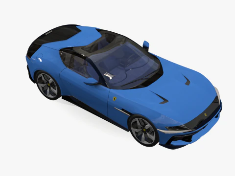 Ferrari 12Cilindri Spider 3D Model